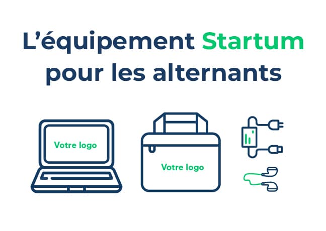 L'équipement Startum pour les alternants