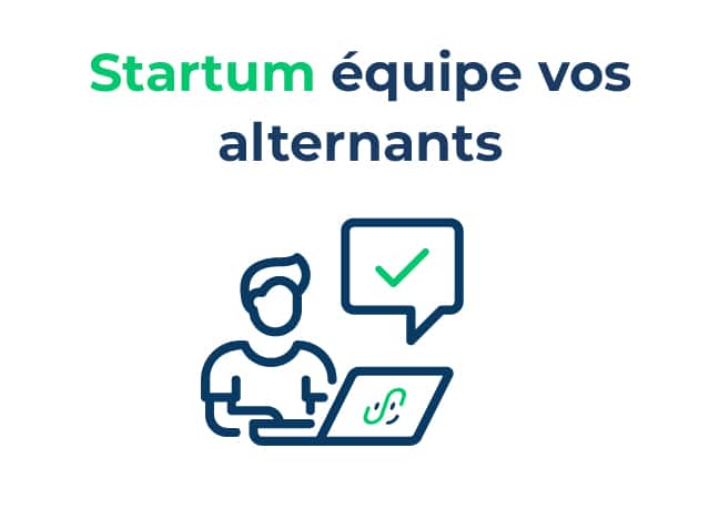 Startum équipe vos alternants